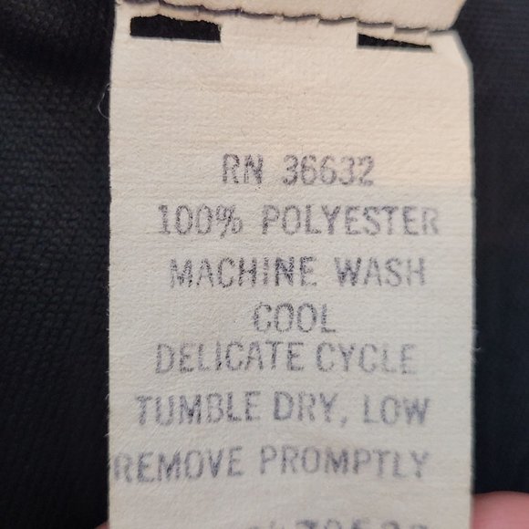 Retro 70s 80s Capelet Evening Gown Formal Black Rhinestone Trim Strait Lane Sm - Picture 9 of 10